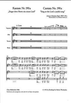 Singet dem Herrn ein neues Lied (J.S. Bach) 
