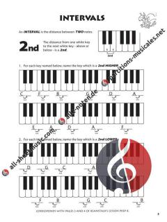 Beanstalk's Basics For Piano Theory Book Preparatory Level B von Cheryl Finn 