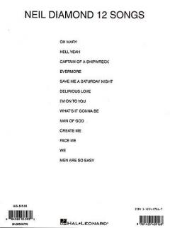 12 Songs von N. Diamond 