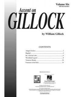 Accent On Gillock Vol. 6 