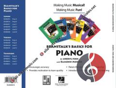 Beanstalk's Basics For Piano Lesson Book Preparatory Level B von Cheryl Finn 