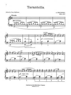Tarantella Piano Solo 