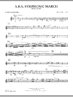 A.B.A. Symphonic March von John Cheetham (Download) 