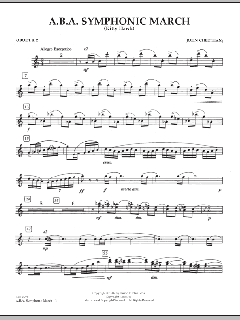 A.B.A. Symphonic March von John Cheetham (Download) 