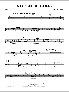 Graceful Ghost Rag von William Bolcom (Download) 