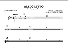 Allegretto aus: Symphonie Nr. 7 A-Dur op. 92 von Ludwig van Beethoven (Download) 
