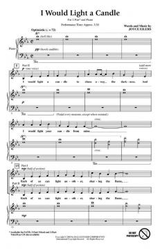 I Would Light A Candle von Joyce Eilers 