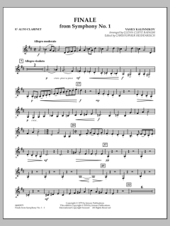 Finale From Symphony No. 1 von Basile Kalinnikov (Download) 