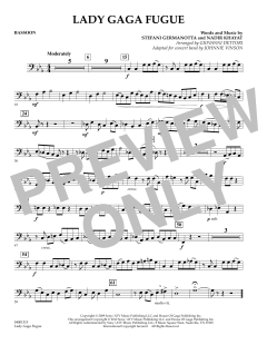 Lady Gaga Fugue von Stefani Germanotta (Download) 