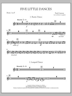 Five Little Dances von Paul Creston (Download) 