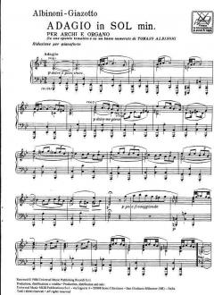 Adagio in G Minor on a Theme of Albinoni 