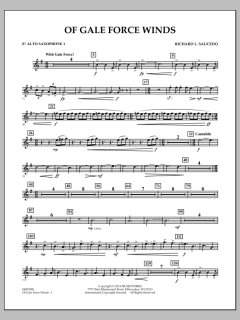 Of Gale Force Winds von Richard L. Saucedo (Download) 