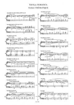 Valzer Waltzes for Piano von Frédéric Chopin 