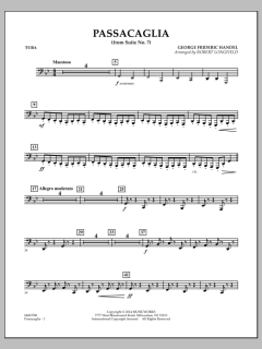 Passacaglia von Georg Friedrich Händel (Download) 