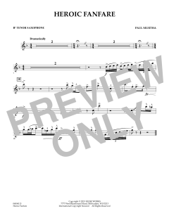 Heroic Fanfare von Paul Murtha (Download) 