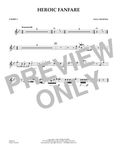 Heroic Fanfare von Paul Murtha (Download) 