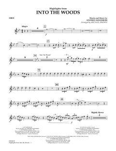 Highlights from Into The Woods von Stephen Sondheim (Download) 