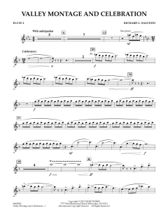 Valley Montage And Celebration von Richard L. Saucedo (Download) 