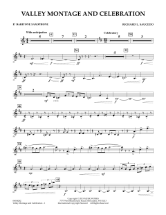 Valley Montage And Celebration von Richard L. Saucedo (Download) 