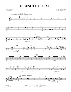 Legend Of Old Abe von James Curnow (Download) 