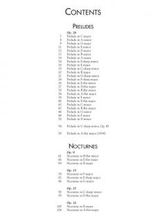 Complete Preludes, Nocturnes And Waltzes For Piano von Frédéric Chopin 