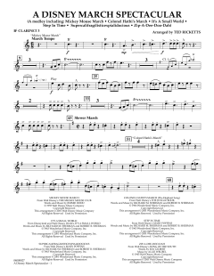 A Disney March Spectacular von Ted Ricketts (Download) 