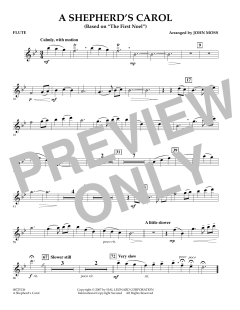 A Shepherd's Carol von John Moss (Download) 