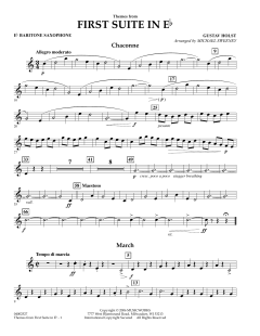 Themes from First Suite in Eb von Gustav Holst (Download) 