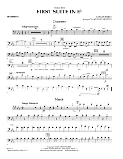 Themes from First Suite in Eb von Gustav Holst (Download) 