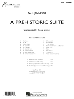 A Prehistoric Suite von Paul Jennings 