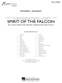 Spirit Of The Falcon von Richard L. Saucedo (Download) 
