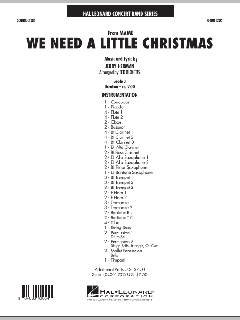 We Need A Little Christmas von Jerry Herman (Download) 