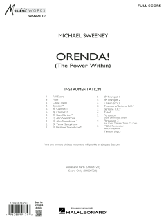 Orenda! von Michael Sweeney 