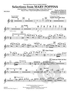 Selections from Mary Poppins von Richard Morton Sherman (Download) 