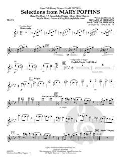 Selections from Mary Poppins von Richard Morton Sherman (Download) 