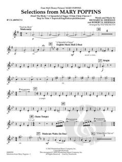 Selections from Mary Poppins von Richard Morton Sherman (Download) 