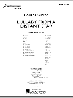 Lullaby From A Distant Star von Richard L. Saucedo (Download) 