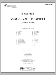 Arch Of Triumph von Johnnie Vinson (Download) 