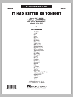 It Had Better Be Tonight von Henry Mancini 