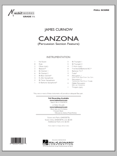 Canzona von James Curnow (Download) 