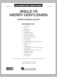 Jingle Ye Merry Gentlemen von James Curnow (Download) 