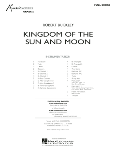 Kingdom Of The Sun And Moon von Robert Buckley 