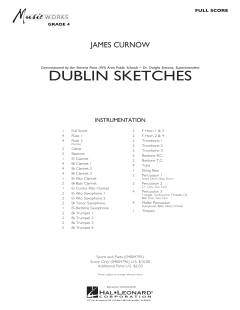 Dublin Sketches von James Curnow 