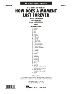 How Does A Moment Last Forever von Celine Dion (Download) 