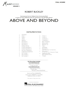 Above and Beyond von Robert Buckley 