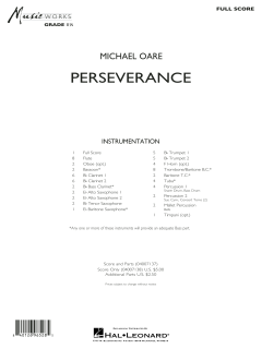 Perseverance von Michael Oare 