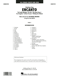 Selections from Encanto von Lin-Manuel Miranda (Download) 