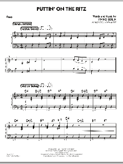 Puttin' On The Ritz von Irving Berlin (Download) 