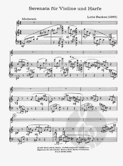 Serenata von Lotte Backes 