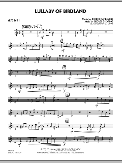 Lullaby Of Birdland von George Shearing (Download) 